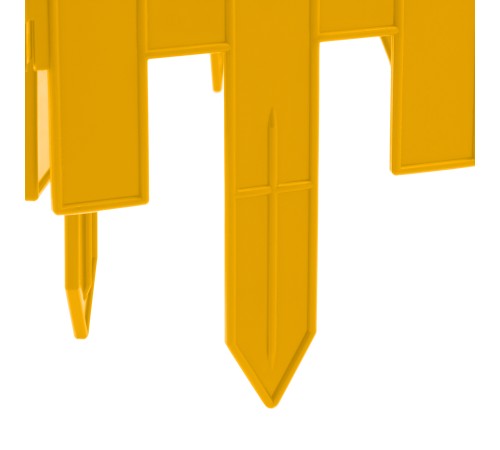 Забор декоративный "Марокко", 28 х 300 см, желтый, Palisad Забор декоративный "Марокко", 28 х 300 см, желтый, Palisad