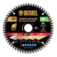 Пильный диск по ламинату ф185 х 30 мм, 60 зубьев Denzel