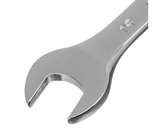 Набор ключей комбинированных, 8-19 мм, 8 шт, CrV, полированный хром Matrix