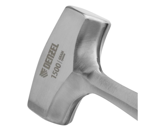 Кувалда 1,5 кг, цельнометаллическая, двухкомпонентная рукоятка Denzel