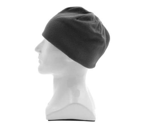 Шапка из флиса для взрослых, размер 56-57, серая Сибртех