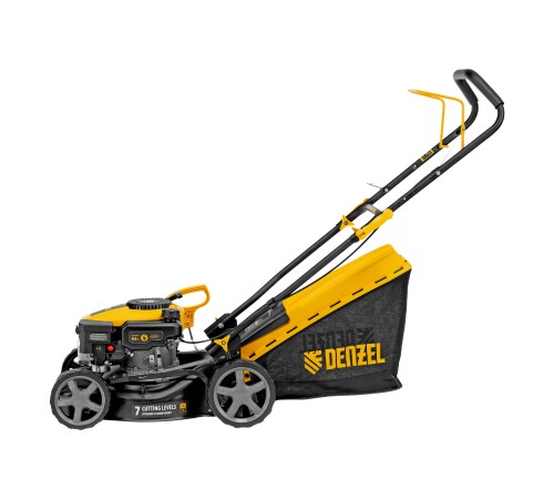 Газонокосилка бензиновая GLD-410-K, 150 см3, 41 см, 40 л// Denzel