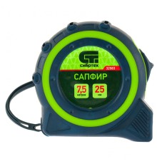 Рулетка Сапфир,двухкомпонентный корпус,7,5 м х 25 мм Сибртех Рулетка Сапфир,двухкомпонентный корпус,7,5 м х 25 мм Сибртех