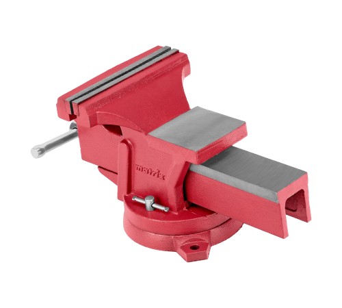 Тиски слесарные, 200 мм, поворотные, с наковальней// Matrix