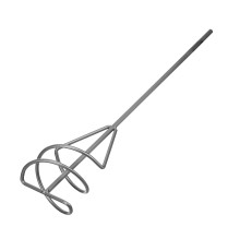 Миксер для строительных смесей, 100х9х450мм, шестигранный хвостовик Сибртех