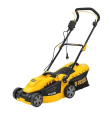 Газонокосилка электрическая GM-1600, 1600 Вт, ширина 36 см, 3 уровя, травосборник 35 л. Denzel