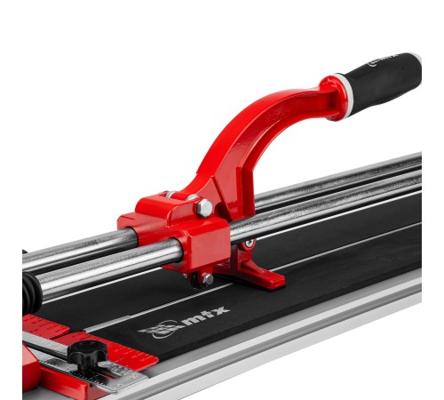 Плиткорез ручной 600 х 14 мм, каретка на подшипниках, усил. рук-ка, облегченная алюм. станина MTX