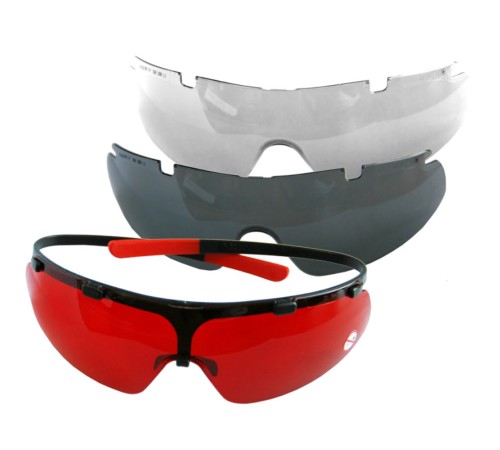 Лазерные очки красные GLB30