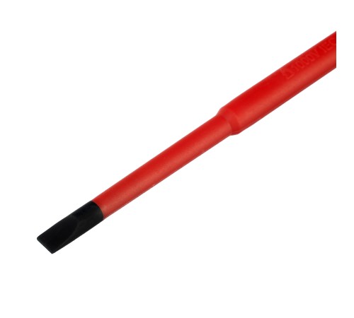 Отвертка диэлектрическая SL5.5 х 125 мм, CrMo, до 1000 В, двухкомпонентная рукоятка Gross