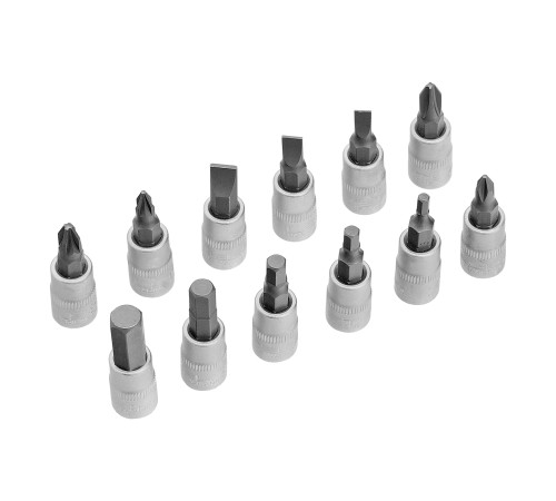 Набор инструментов, 1/4, CrV, пластиковый кейс, 29 предметов Stels