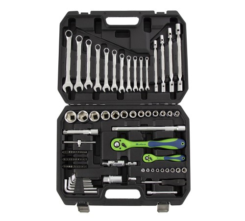 Набор инструментов 89 предметов, CrV 1/2