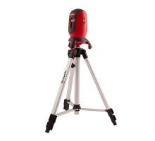 Лазерный уровень ML01T, дальность 10 м, точность ± 0,5 мм, / 1 м, длина волны 650 нм, проекция 1 вертикальная 1 горизонтальная плоскость, резьба под шт