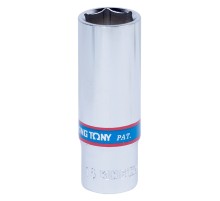 Головка торцевая глубокая шестигранная 3/8", 16 мм KING TONY 323516M