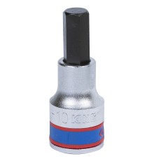 Насадка (бита) торцевая 1/2", Hex, 10 мм, L = 60 мм KING TONY 402510 Насадка (бита) торцевая 1/2", Hex, 10 мм, L = 60 мм KING TONY 402510