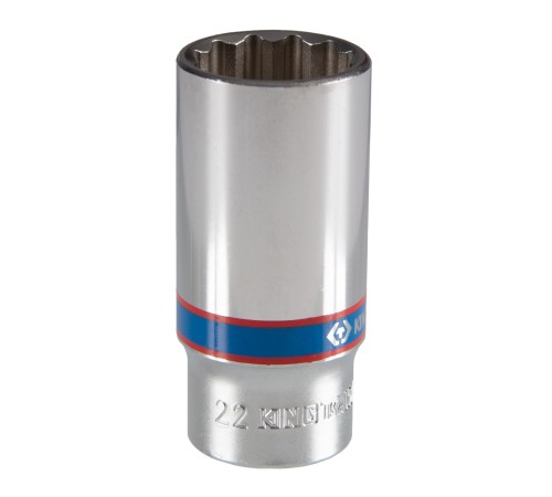 Головка торцевая глубокая двенадцатигранная 3/8", 22 мм KING TONY 323022M Головка торцевая глубокая двенадцатигранная 3/8", 22 мм KING TONY 323022M