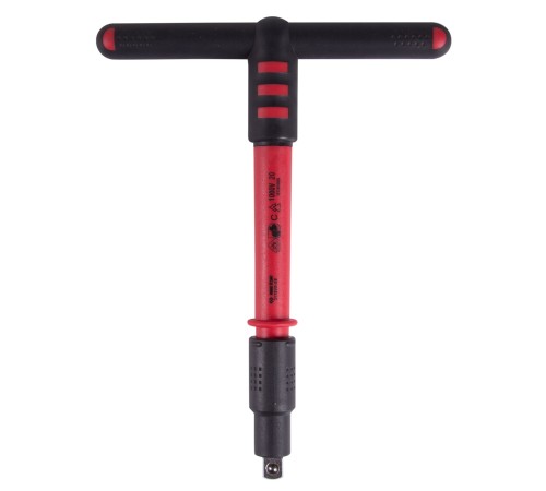 Вороток диэлектрический 3/8", 200 мм, Т-образный KING TONY 3178VE-08