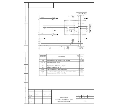 Блок АВР 30-50 кВт ПРОФ (100А) Блок АВР 30-50 кВт ПРОФ (100А)