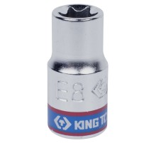 Головка торцевая TORX Е-стандарт 1/4", E10, L = 24 мм KING TONY 237510M Головка торцевая TORX Е-стандарт 1/4", E10, L = 24 мм KING TONY 237510M