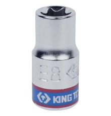 Головка торцевая TORX Е-стандарт 1/4", E10, L = 24 мм KING TONY 237510M Головка торцевая TORX Е-стандарт 1/4", E10, L = 24 мм KING TONY 237510M