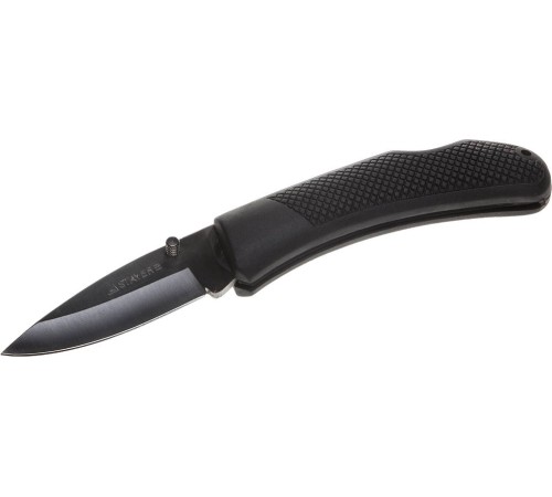 STAYER 82 мм, 2,75 мм, обрезиненная ручка, складной нож 47600-2_z01 STAYER 82 мм, 2,75 мм, обрезиненная ручка, складной нож 47600-2_z01
