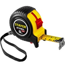 STAYER Stabil, 5 м х 25 мм, рулетка, Professional (34131-05-25)