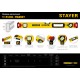 STAYER PRO STABIL, 2000 мм, усиленный профиль, магнитный уровень с поворотным глазком, Professional (3480-200)