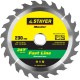 STAYER Ø 230 x 30 мм, 24T, диск пильный по дереву 3680-230-30-24