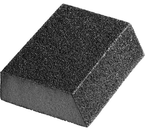 STAYER 100x68x42x26мм, P320, угловая, средняя жесткость, губка шлифовальная 3561-320