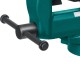 KRAFTOOL Forge-130/150, с регулировкой компенсации люфта, кованые стальные тиски (32700-150)