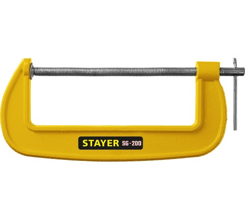 STAYER G 200 мм, струбцина SG-20 3215-200_z02 STAYER G 200 мм, струбцина SG-20 3215-200_z02
