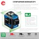 ЗУБР 20/70 м, зеленый нивелир лазерный КРЕСТ 3D 34909 Профессионал