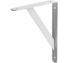 STAYER 250 х 200 х 30 х 4 мм, белый, усиленный уголок-кронштейн (37421-1) STAYER 250 х 200 х 30 х 4 мм, белый, усиленный уголок-кронштейн (37421-1)