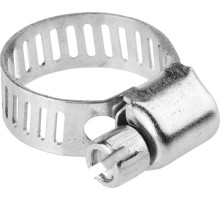 STAYER 11 - 20 мм, просечная лента 8 мм, цинк, 5 шт, хомут стальной (3780-11-20)