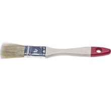 STAYER UNIVERSAL, 20 мм, 3/4″, светлая натуральная щетина, деревянная ручка, все виды ЛКМ, плоская кисть (0101-020)