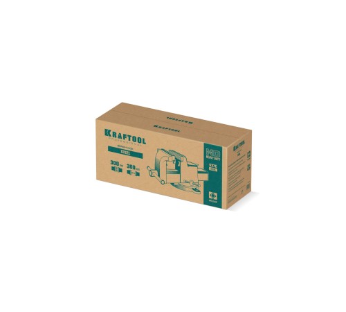 KRAFTOOL STEEL, 300 мм, стальные слесарные тиски (32701-300) KRAFTOOL STEEL, 300 мм, стальные слесарные тиски (32701-300)