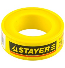 STAYER 0.075 мм х 12 мм х 10 м, 0.16 г/см3, ФУМ лента (12360-12-016)