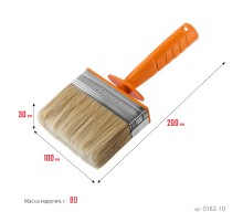 STAYER Universal MINI, 3 х 10 см, светлая натуральная щетина, пластмассовый корпус, все виды ЛКМ, макловица, Professional (0182-10)