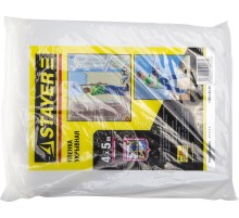STAYER 4 м, 5 м, 30 мкм, защитная укрывочная пленка, Professional (12253-04-05) STAYER 4 м, 5 м, 30 мкм, защитная укрывочная пленка, Professional (12253-04-05)