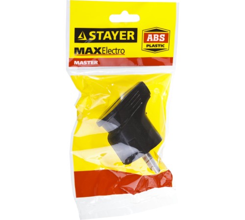 STAYER 16А/220 В, 3500 Вт, черная, угловая, вилка угловая MAXElectro 55161-B STAYER 16А/220 В, 3500 Вт, черная, угловая, вилка угловая MAXElectro 55161-B