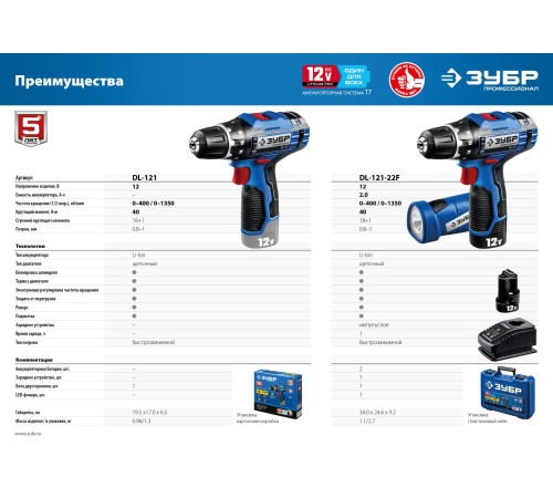 ЗУБР Li-Ion, 12В, тип T7, аккумуляторная батарея ST7-12-2 Профессионал ЗУБР Li-Ion, 12В, тип T7, аккумуляторная батарея ST7-12-2 Профессионал