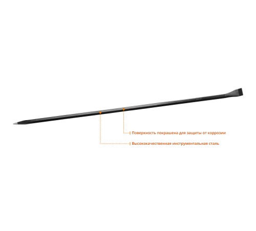 STAYER 1300 мм, сечение 22 мм, шестигранный, лом монтажный 21625-130 Professional STAYER 1300 мм, сечение 22 мм, шестигранный, лом монтажный 21625-130 Professional