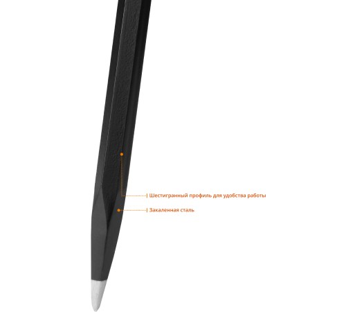 STAYER 1300 мм, сечение 22 мм, шестигранный, лом монтажный 21625-130 Professional STAYER 1300 мм, сечение 22 мм, шестигранный, лом монтажный 21625-130 Professional