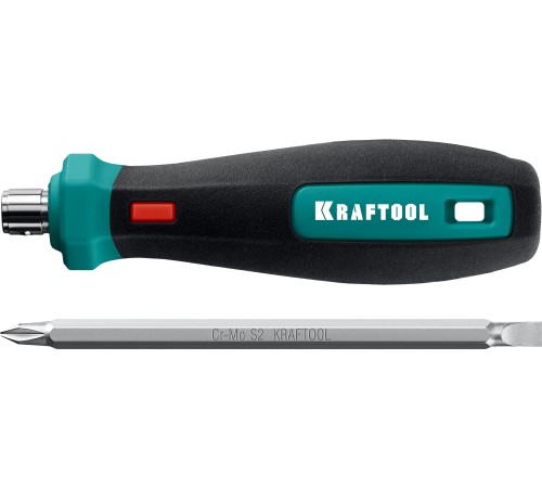 KRAFTOOL 8-в-1, отвертка универсальная 26168 KRAFTOOL 8-в-1, отвертка универсальная 26168