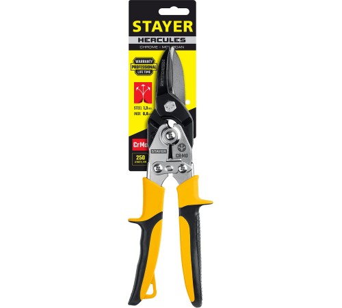 STAYER 250 мм, правые ножницы по металлу Hercules 2320_z01 Professional STAYER 250 мм, правые ножницы по металлу Hercules 2320_z01 Professional