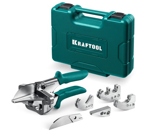 KRAFTOOL MC-12, Угловые ножницы с набором матриц для различных профилей из пластика и резины (23372-12) KRAFTOOL MC-12, Угловые ножницы с набором матриц для различных профилей из пластика и резины (23372-12)