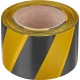 ЗУБР 75 мм, 200 м, желто-черная, лента сигнальная 12242-75-200