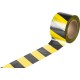 ЗУБР 75 мм, 200 м, желто-черная, лента сигнальная 12242-75-200