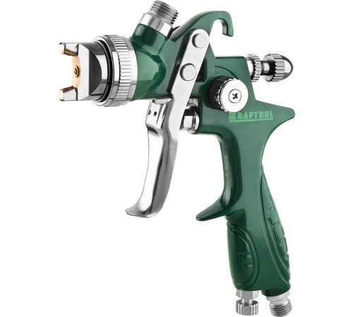 KRAFTOOL сопло 1,4 мм, краскопульт пневматический с верхним бачком AIRKRAFT 06522-1.4 Pro