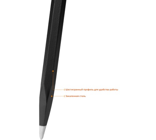 STAYER 1500 мм, сечение 22 мм, шестигранный, лом монтажный 21625-150 Professional STAYER 1500 мм, сечение 22 мм, шестигранный, лом монтажный 21625-150 Professional