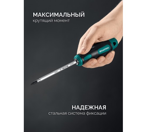 KRAFTOOL Double 20, 20 шт, набор: отвертка с переставными стержнями (25817) KRAFTOOL Double 20, 20 шт, набор: отвертка с переставными стержнями (25817)